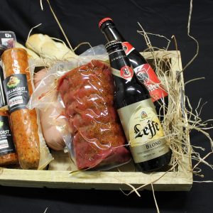Kerstpakket 3. Houten Dienblad