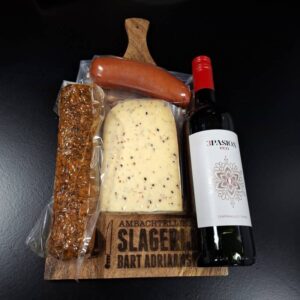 Kerstpakket 22. Snijplank met eigen logo - Afbeelding 3