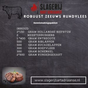 Rundvleespakket 10 kennismakingspakket