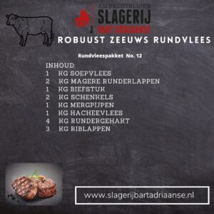 Rundvleespakket 12 15kg