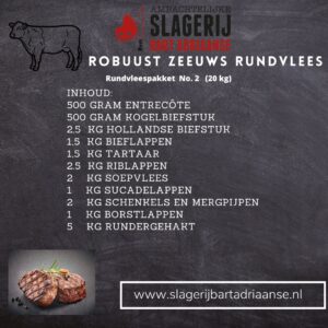 Rundvleespakket 2 20kg