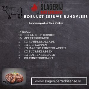 Rundvleespakket 4 10kg