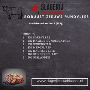 Rundvleespakket 6 10kg