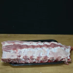 dikbevleesde spareribs naturel